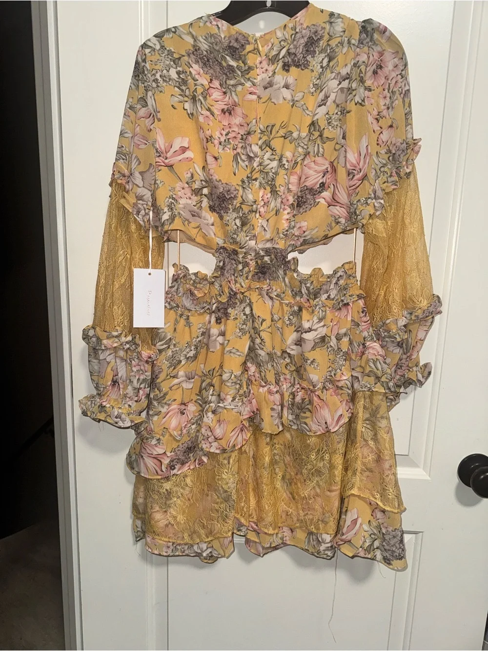 Rosevelvet nwt size